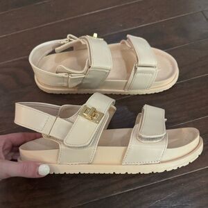 Sand Dune Nude Sandal Krista Horton X Pink Lily